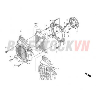 E-6_QUẠT LÀM MÁT/ỐP TẢN NHIỆT