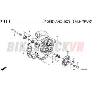 F-13-1_BÁNH TRƯỚC (VÀNH NAN HOA)