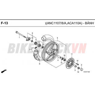 F-13_BÁNH TRƯỚC (VÀNH ĐÚC)