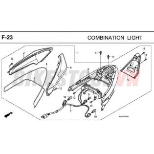 F-23_BỘ ĐÈN SAU