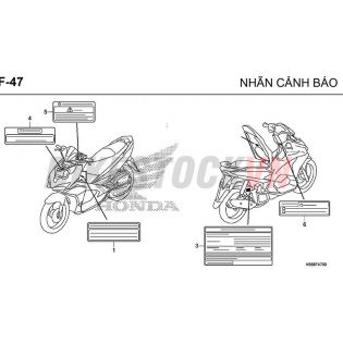 F-47_NHÃN CẢNH BÁO