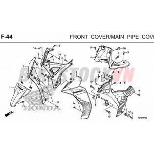 F44_ỐP TRƯỚC/ ỐP ỐNG YẾM CHÍNH