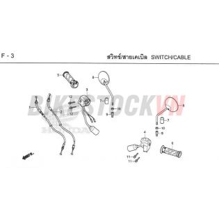 F3_TAY PHANH/CÔNG TẮC/DÂY PHANH