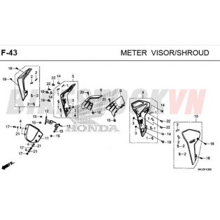 F-43_ỐP ĐỒNG HỒ CÔNG TƠ MÉT, ỐP VAI