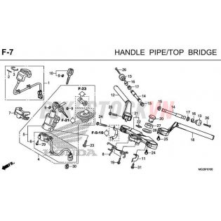 F-7_ỐNG TAY LÁI/CẦU TRÊN