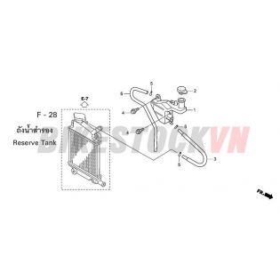 F-28_BÌNH DỰ TRỮ DUNG DỊCH LÀM MÁT