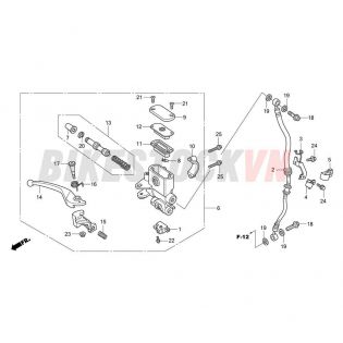 FRONT BRAKE MASTER CYLINDER (ANC110BCT/BB/ BC)