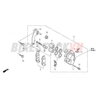 FRONT BRAKE CALIPER (ANC110BCT/BST/ BB/BC/BS/BT)