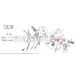 F-3_TAY PHANH/CÔNG TẮC/DÂY PHANH