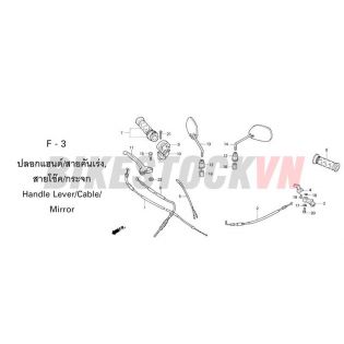 F-3_TAY PHANH/CÔNG TẮC/DÂY PHANH