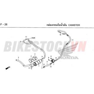 F-26_HỘP LỌC KHÍ BÌNH XĂNG