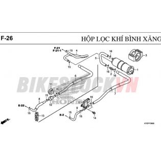 F-26_HỘP LỌC KHÍ BÌNH XĂNG