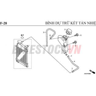 F-28_BÌNH DỰ TRỮ DUNG DỊCH LÀM MÁT