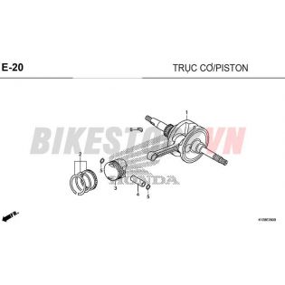 E-20_TRỤC CƠ/PÍT TÔNG