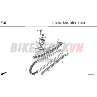 E-5_XÍCH CAM/ BỘ TĂNG CAM