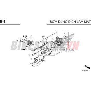 E-9_BƠM DUNG DỊCH LÀM MÁT