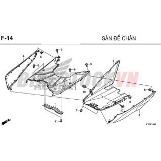 F-14_SÀN ĐỂ CHÂN