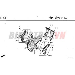 F43_ỐP ĐÈN PHA