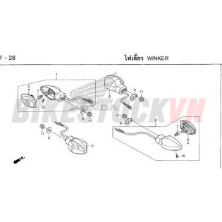 F-28_ĐÈN BÁO RẼ