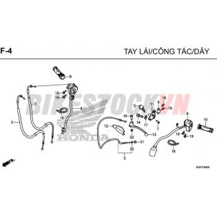 F-4_TAY PHANH/CÔNG TẮC/DÂY PHANH