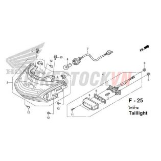 F-25_BỘ ĐÈN SAU