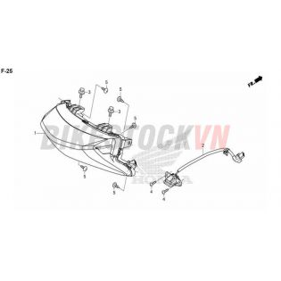 F-25_ĐÈN HẬU