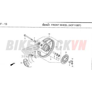 F13_BÁNH TRƯỚC (VÀNH NAN HOA)