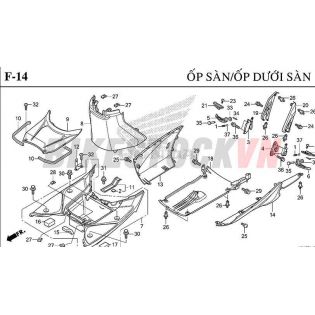 F-14_ỐP SÀN/ ỐP DƯỚI SÀN