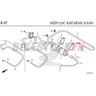 F-27_HỘP LỌC KHÍ BÌNH XĂNG