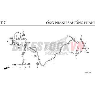 F-7_ỐNG PHANH SAU