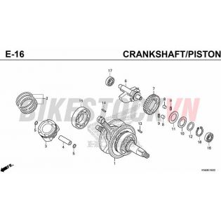 E-16_TRỤC CƠ/PISTON