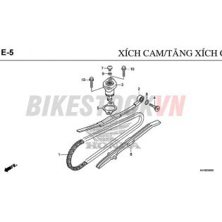 E5_XÍCH CAM/TĂNG XÍCH CAM