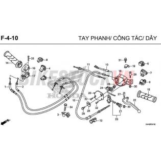 F4-10_TAY PHANH/ CÔNG TẮC/DÂY