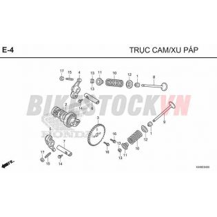 E4_TRỤC CAM/XU PÁP