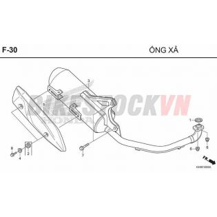 F30_ỐNG XẢ