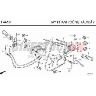 F4-10_TAY PHANH/ CÔNG TẮC/DÂY