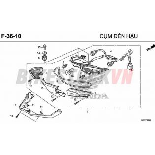 F36-10_CÙM ĐÈN HẬU