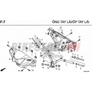 F7_ỐNG TAY LÁI/ ỐP TAY LÁI