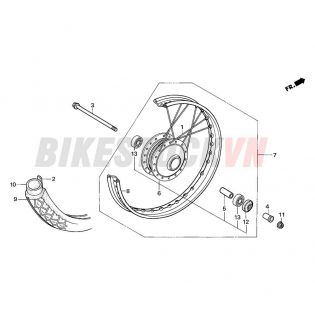 FRONT WHEEL (1) (NF100K, MK)