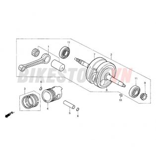 CRANKSHAFT/PISTON