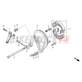 REAR BRAKE PANEL