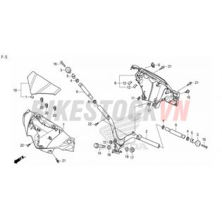 F-5_ỐNG TAY LÁI/ ỐP TRƯỚC