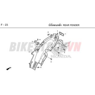 F-23_REAR FENDER