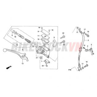 FRONT BRAKE MASTER CYLINDER