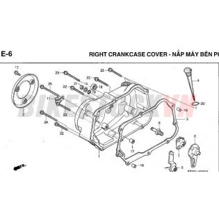 E-6_NẮP MÁY BÊN PHẢI