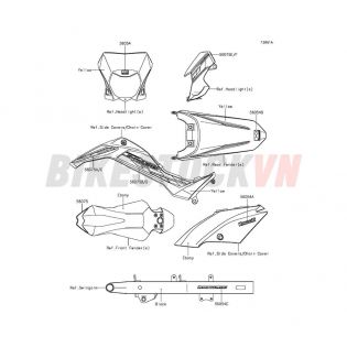 CHASSIS DECALS(YELLOW)