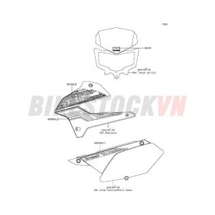 CHASSIS DECALS(EBONY)