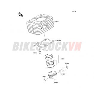 ENGINE CYLINDER/PISTON(S)