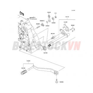 ENGINE GEAR CHANGE MECHANISM