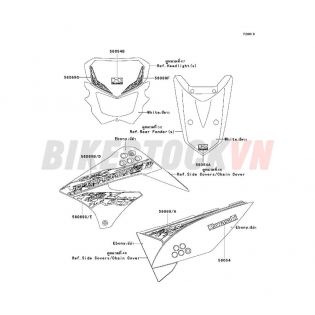 CHASSIS DECALS(WHITE)